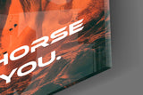 Cowboy Empire Glass Wall Art || Designer Collection Aaria Tees
