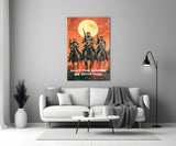 Cowboy Empire Glass Wall Art || Designer Collection Aaria Tees