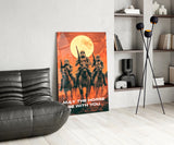 Cowboy Empire Glass Wall Art || Designer Collection Aaria Tees