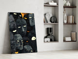 Foreign Faces Glass Wall Art || Designer Collection Aaria Tees