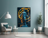 Neon Venus Glass Wall Art || Designer Collection Aaria Tees