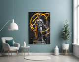 Neon Venus Glass Wall Art || Designer Collection Aaria Tees