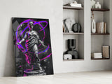 Neon Venus Glass Wall Art || Designer Collection Aaria Tees