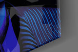 Striped Look Glass Wall Art || Designer Collection Aaria Tees