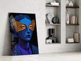 Striped Look Glass Wall Art || Designer Collection Aaria Tees