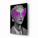 Striped Look Glass Wall Art || Designer Collection Aaria Tees