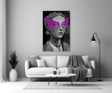 Striped Look Glass Wall Art || Designer Collection Aaria Tees