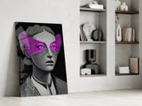 Striped Look Glass Wall Art || Designer Collection Aaria Tees