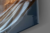 The Shining Mind of Aurelius Glass Wall Art || Designer Collection Aaria Tees
