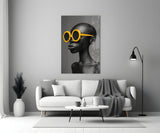 Faces of Colors Glass Wall Art || Designer Collection Aaria Tees
