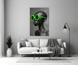 Faces of Colors Glass Wall Art || Designer Collection Aaria Tees