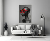 Faces of Colors Glass Wall Art || Designer Collection Aaria Tees