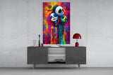 Colorful Nightmare Glass Wall Art || Designer Collection Aaria Tees