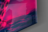 Neon Leopard Glass Wall Art || Designer Collection Aaria Tees