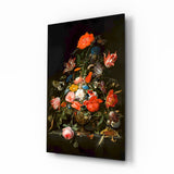 The Wealth in the Vase Glass Wall Art || Designer Collection Aaria Tees