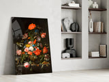 The Wealth in the Vase Glass Wall Art || Designer Collection Aaria Tees