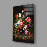 Classical Still Life Glass Wall Art || Designer Collection Aaria Tees