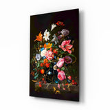 Classical Still Life Glass Wall Art || Designer Collection Aaria Tees