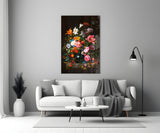 Classical Still Life Glass Wall Art || Designer Collection Aaria Tees