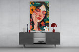 Spring Beauty Glass Wall Art || Designer Collection Aaria Tees