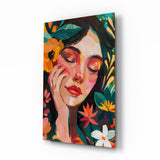 Spring Beauty Glass Wall Art || Designer Collection Aaria Tees