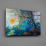 Solitude and Peace Glass Wall Art || Designer Collection Aaria Tees