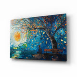 Solitude and Peace Glass Wall Art || Designer Collection Aaria Tees