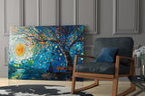 Solitude and Peace Glass Wall Art || Designer Collection Aaria Tees