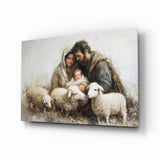 Holy Presence Glass Wall Art || Designer Collection Aaria Tees