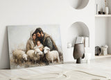 Holy Presence Glass Wall Art || Designer Collection Aaria Tees