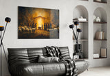 Birth Glass Wall Art || Designer Collection Aaria Tees