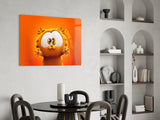Cute Garfield Glass Wall Art || Designer Collection Aaria Tees