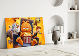 Garfield: Lazy Day Glass Wall Art || Designer Collection Aaria Tees