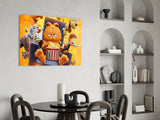 Garfield: Lazy Day Glass Wall Art || Designer Collection Aaria Tees