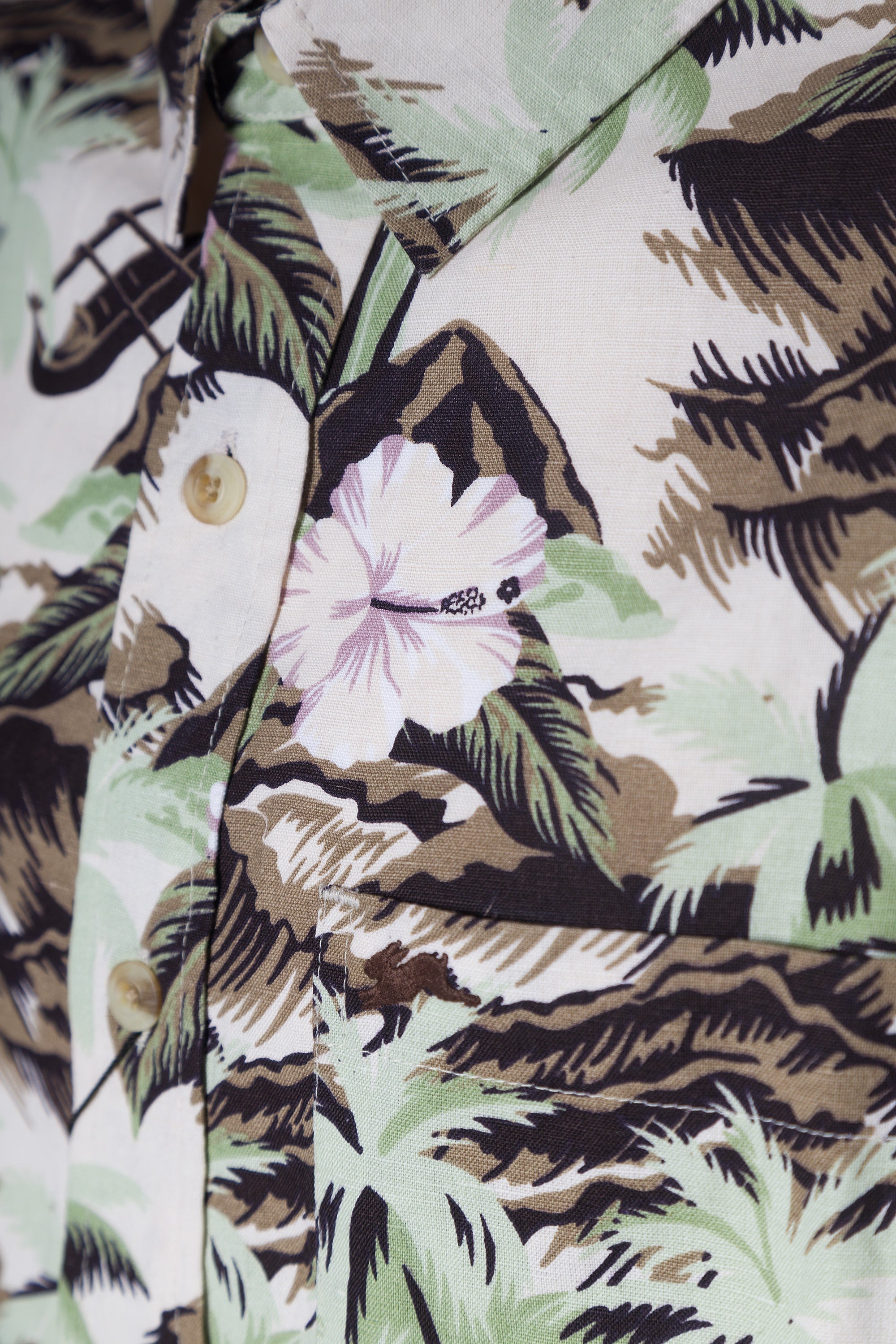 Talon | Printed Linen Shirt - Aaria Tees Aaria Tees