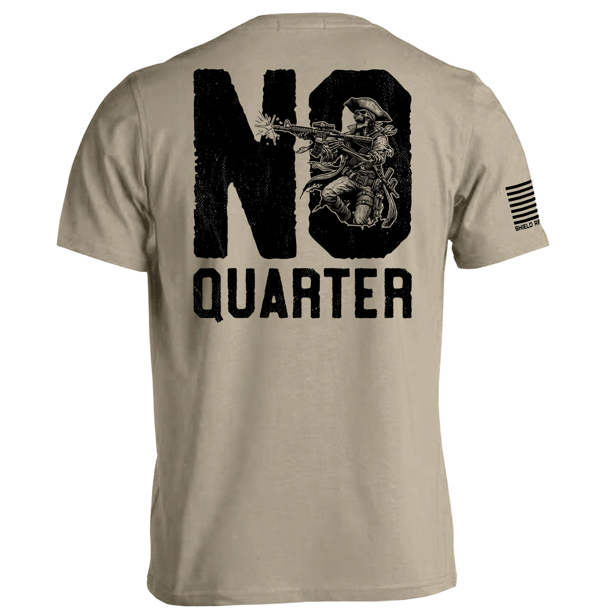 No Quarter AR15 Skeleton - Aaria Tees Aaria Tees
