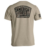 America First Duck Camo Aaria Tees