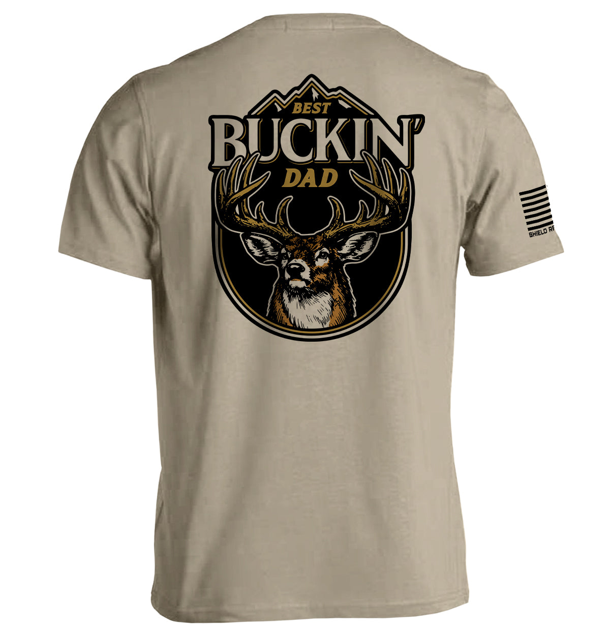 Best Buckin' Dad Deer - Aaria Tees Aaria Tees