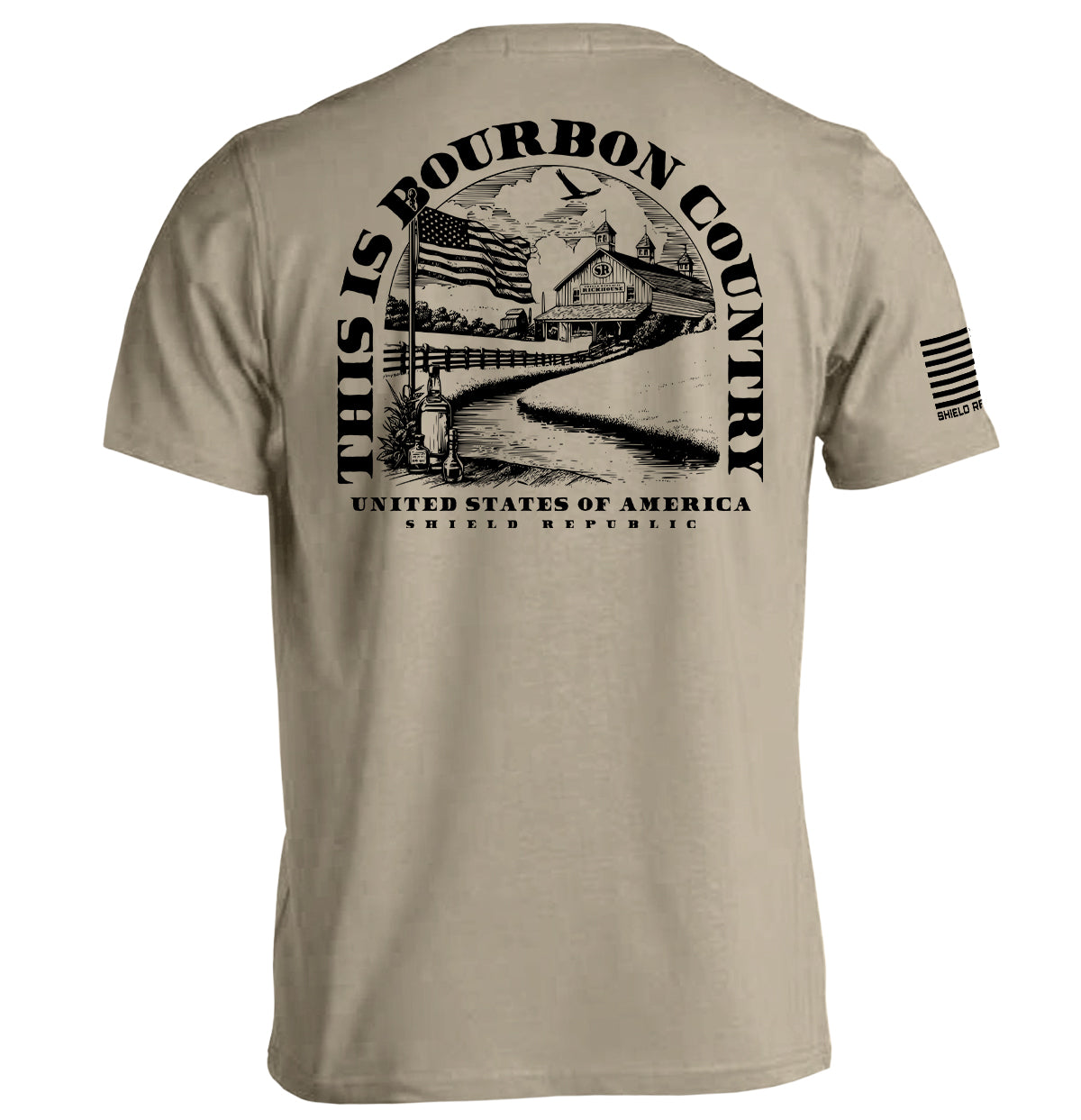 This is Bourbon Country USA - Aaria Tees Aaria Tees