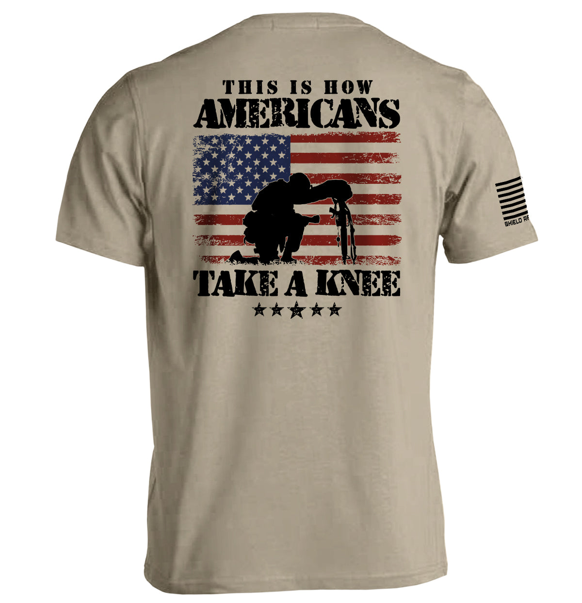This Is How Americans Take A Knee - Aaria Tees Aaria Tees