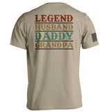 Legend Husband Daddy Grandpa Aaria Tees