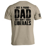 Just a Proud Dad - Aaria Tees Aaria Tees