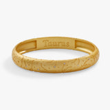 Taurus Zodiac Hinge Bangle - Aaria Tees Aaria Tees