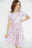 Tee Time S/S Pocket Twirl Dress - Aaria Tees Aaria Tees