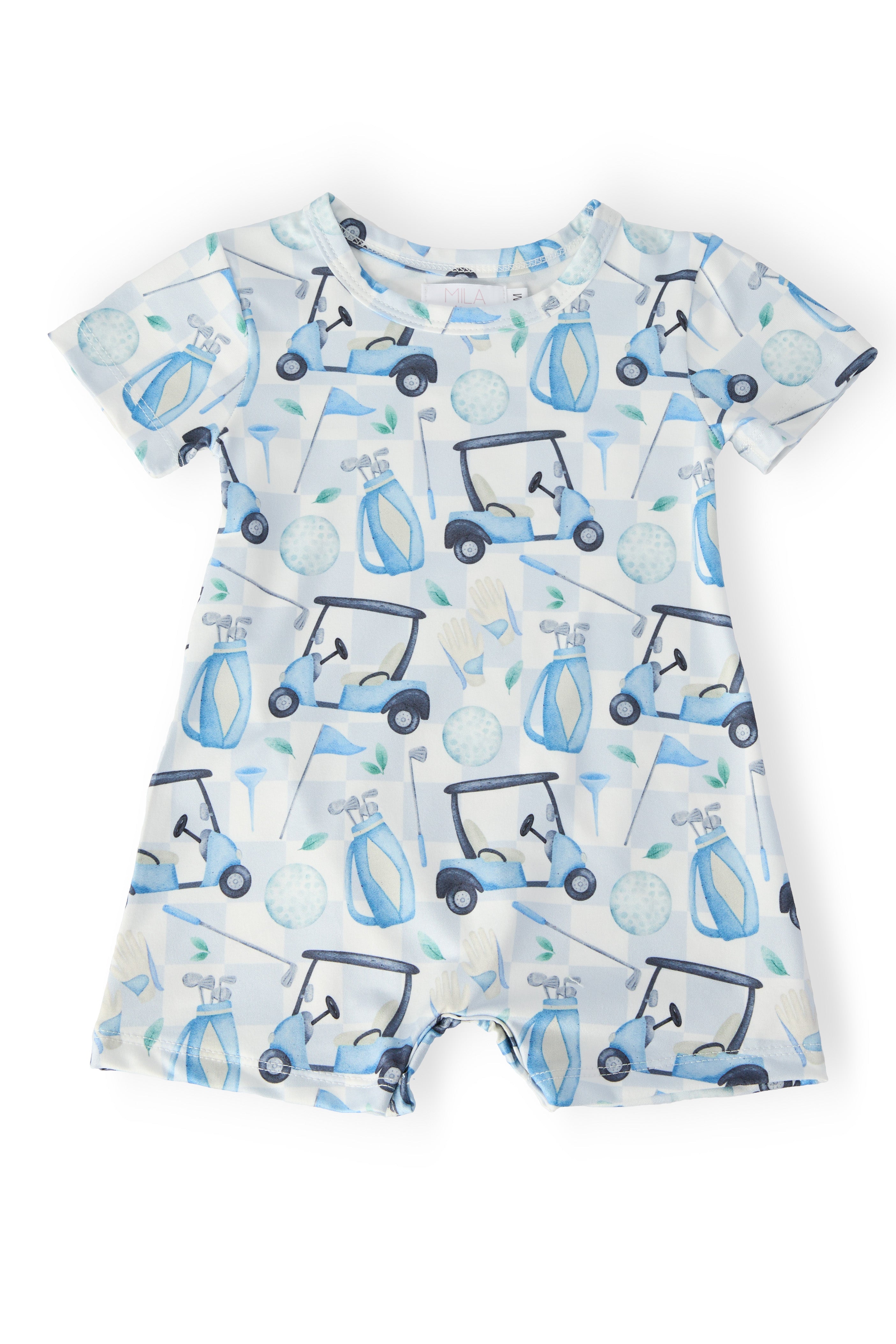 Tee Time S/S Shorty One-Piece - Aaria Tees Aaria Tees