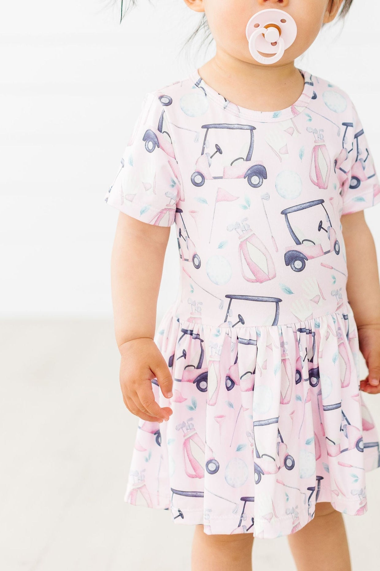 Tee Time S/S Twirl Bodysuit - Aaria Tees Aaria Tees