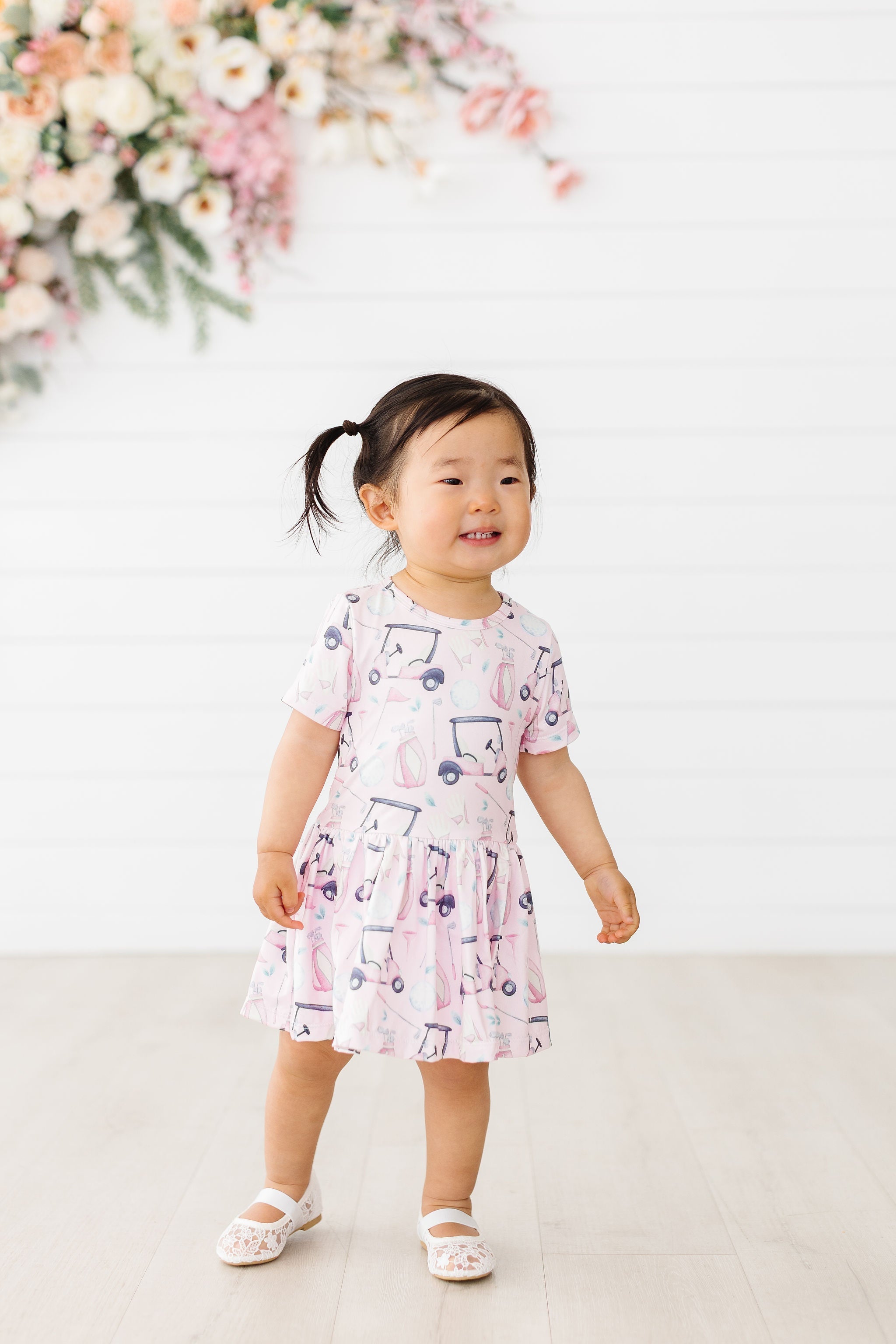 Tee Time S/S Twirl Bodysuit - Aaria Tees Aaria Tees