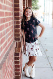 Texas Tech White Raider Red Twirl Skort - Aaria Tees Aaria Tees