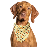Thanksgiving Dog Tie On Dog Bandana Aaria Tees