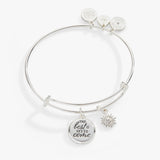 'The Best Is Yet To Come' Duo Charm Bangle - Aaria Tees Aaria Tees